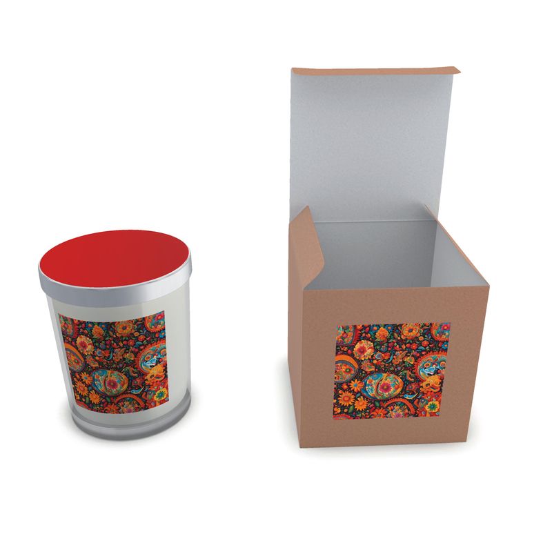 Candle in Glass |Mexican Folk Art | S25170
