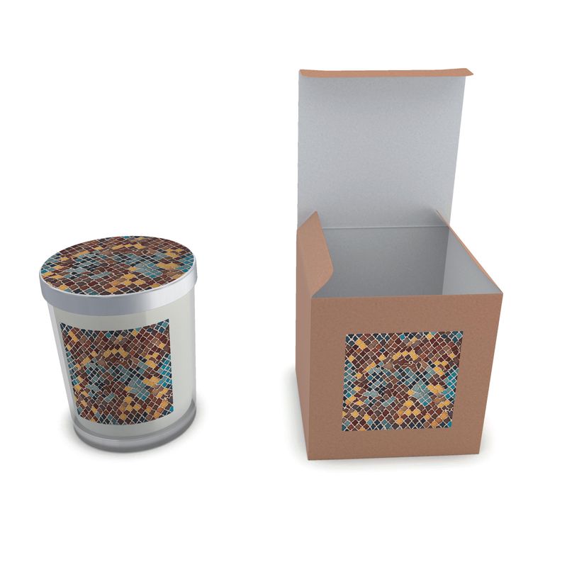 Candle in Glass | Moroccan Mosaics | S25171