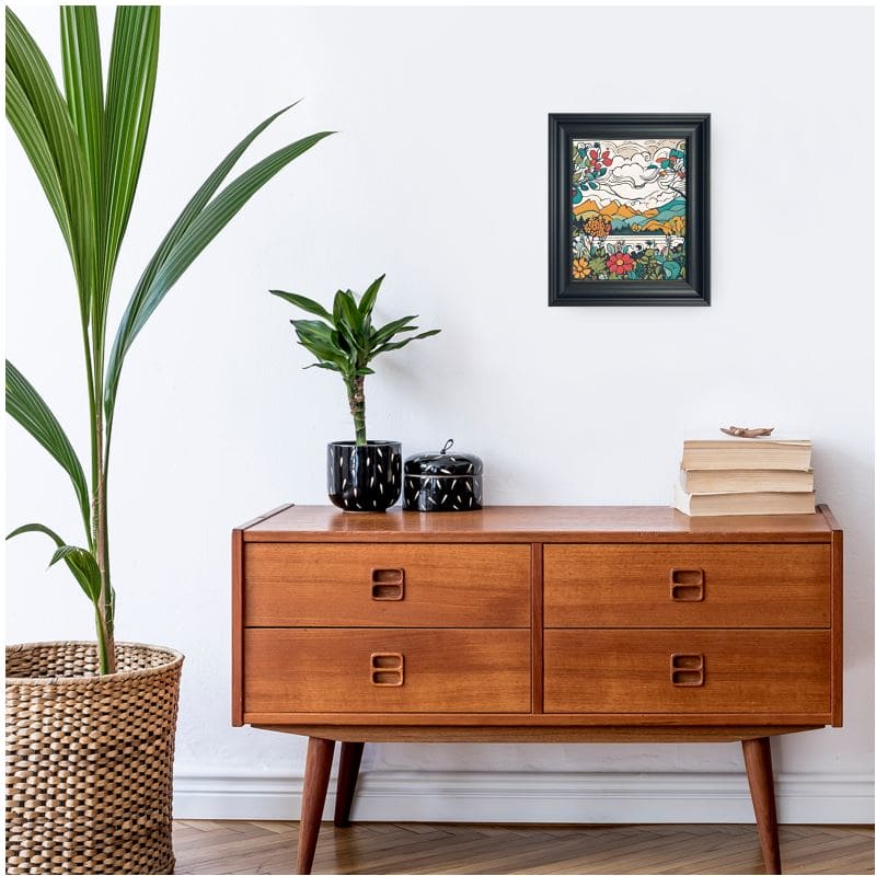 Classic Framed Art Print | Westvind Inspired | S24144 - Classic Framed Art Print | Westvind Inspired | S24144 - Sisuverse