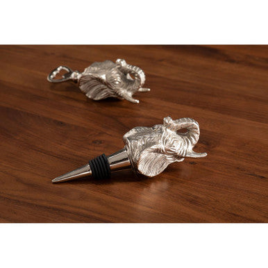 Silver Elephant Bottle Opener