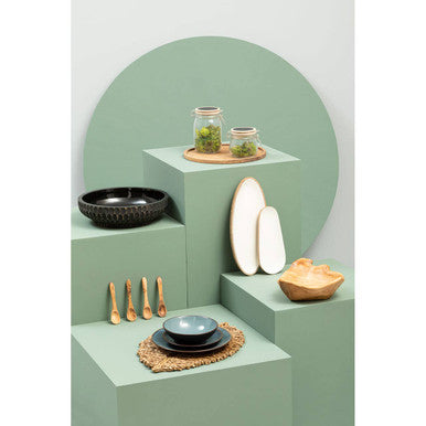 Kara Mango Wood Oval Serving Platter