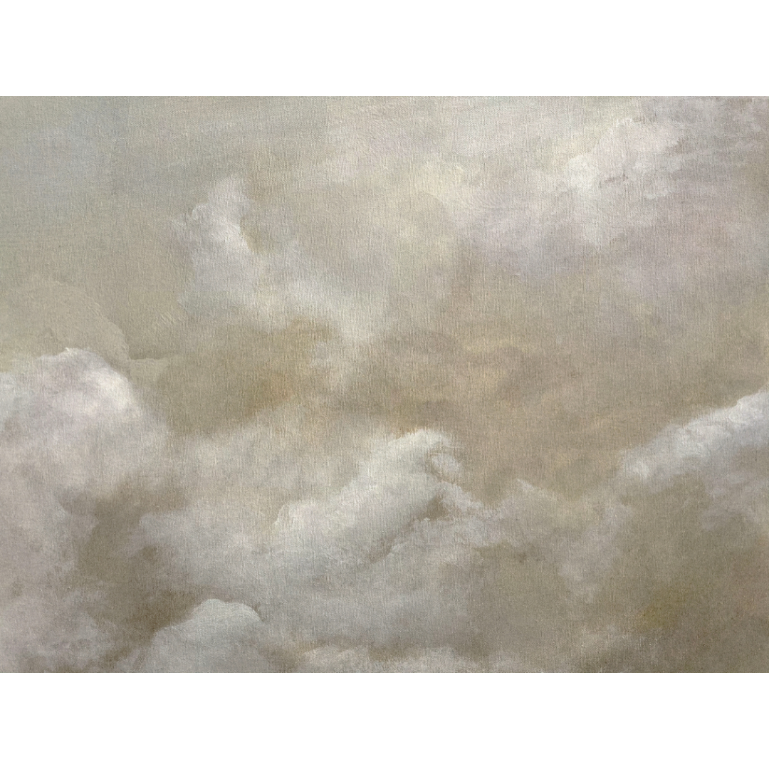 Cloud Framed Printed Canvas | S251332