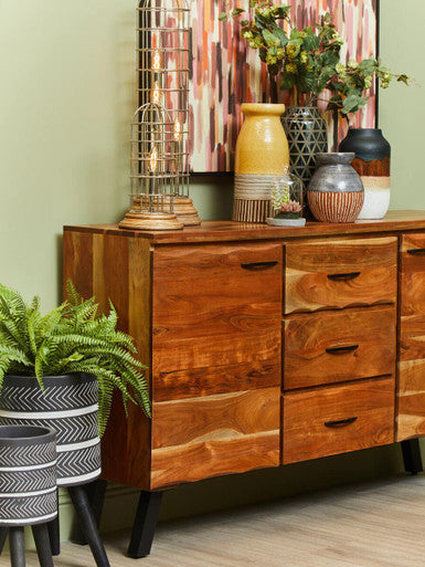 Nova Orange Earthenware Vase