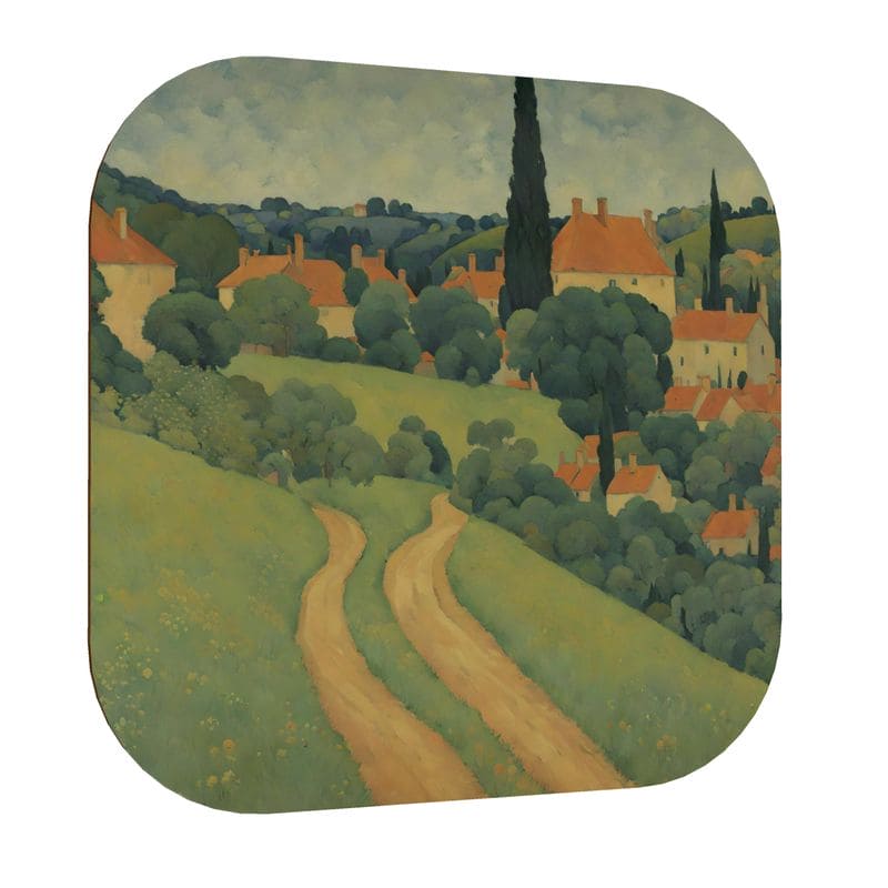 Coaster | Sérusier Inspired | S2415 - Coaster | Sérusier Inspired | S2415 - Sisuverse