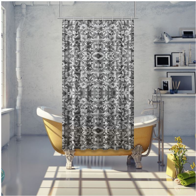 Shower Curtain | Milan Abstract | S24531 - Shower Curtain | Milan Abstract | S24531 - Sisuverse