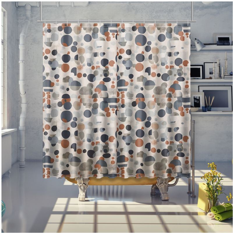 Shower Curtain | Nordic Inspired | S24532 - Shower Curtain | Nordic Inspired | S24532 - Sisuverse