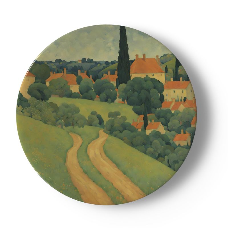 Designer Plate | Serusier Inspired | S24503 - Designer Plate | Serusier Inspired | S24503 - Sisuverse