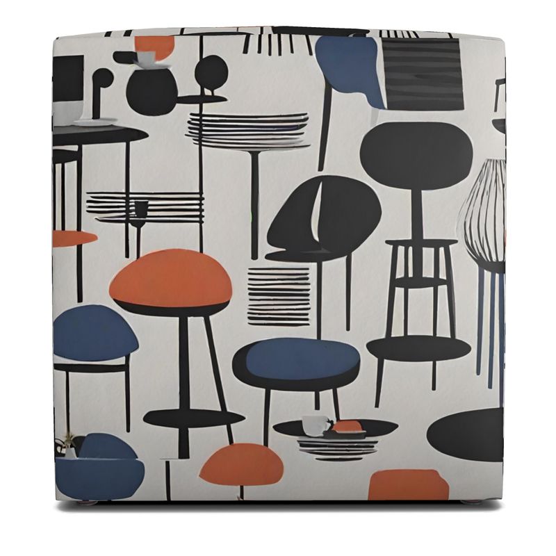 Designer Pouffe | Nordic Inspired | S24523 - Designer Pouffe | Nordic Inspired | S24523 - Sisuverse