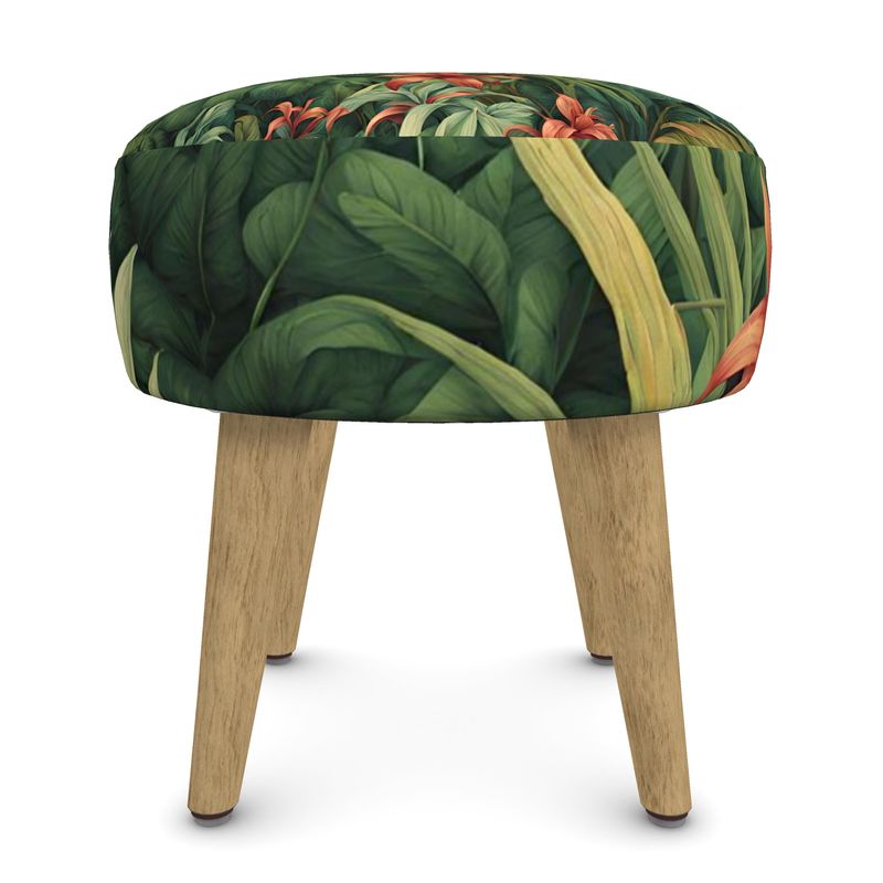 Footstool | Tropics | S24534 - Footstool | Tropics | S24534 - Sisuverse