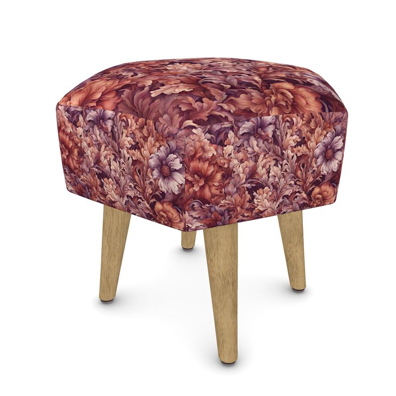 Footstool | Florals | S24535 - Footstool | Florals | S24535 - Sisuverse