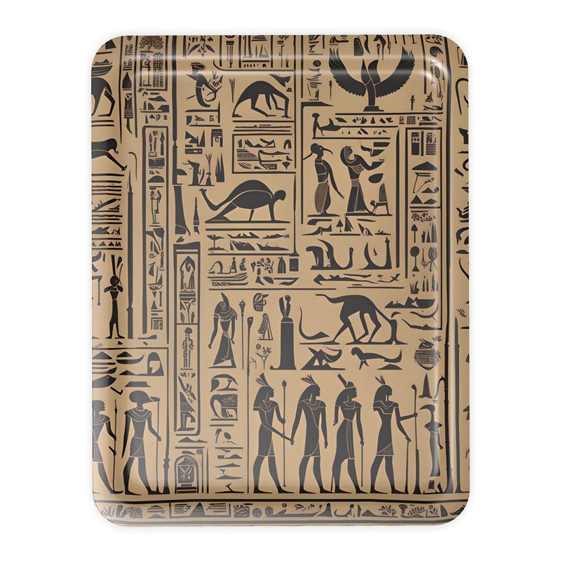 Serving Trays | Hieroglyphs | S24580 - Serving Trays | Hieroglyphs | S24580 - Sisuverse