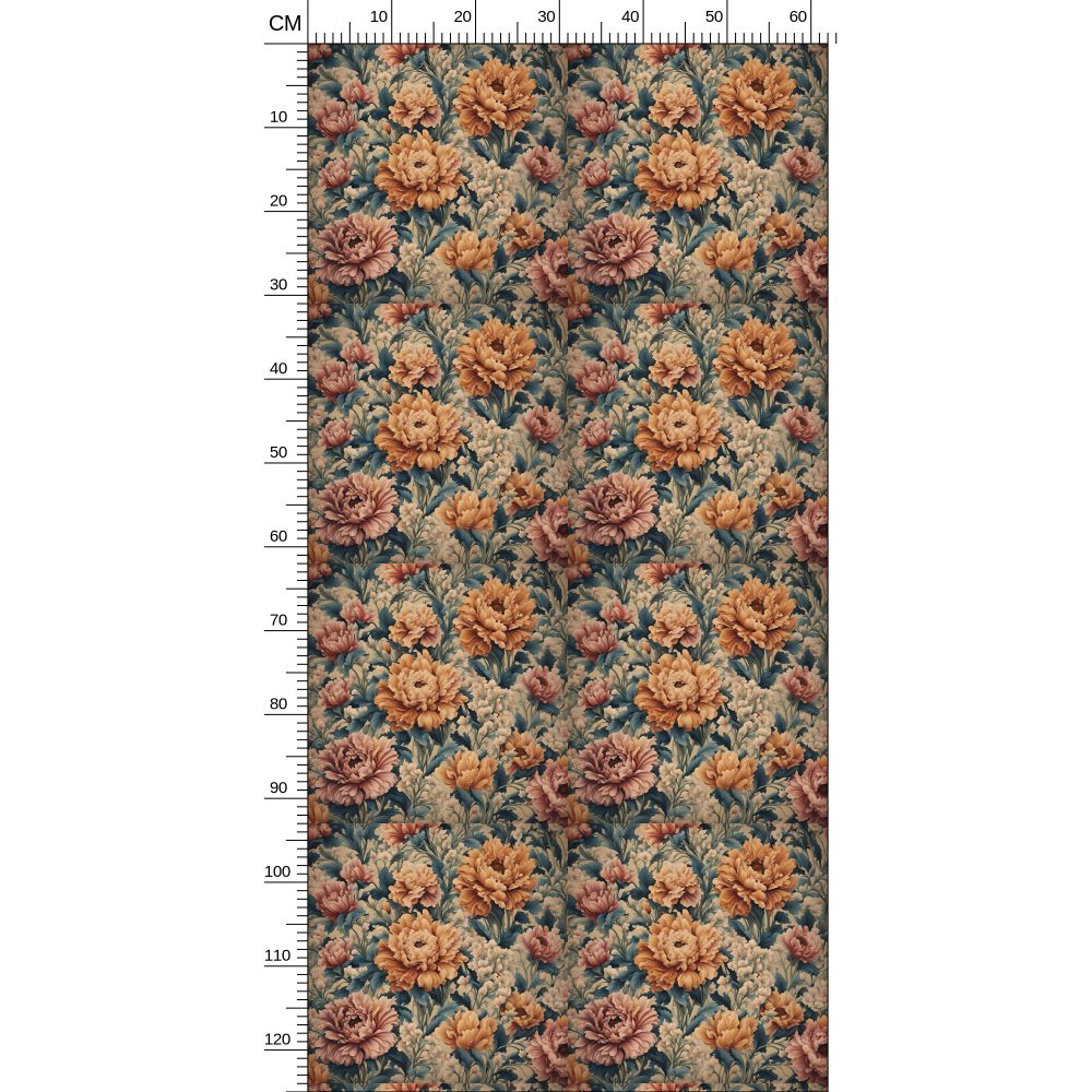 Self-Adhesive Wallpaper | Art Deco Florals | S24613 - Self-Adhesive Wallpaper | Art Deco Florals | S24613 - Sisuverse