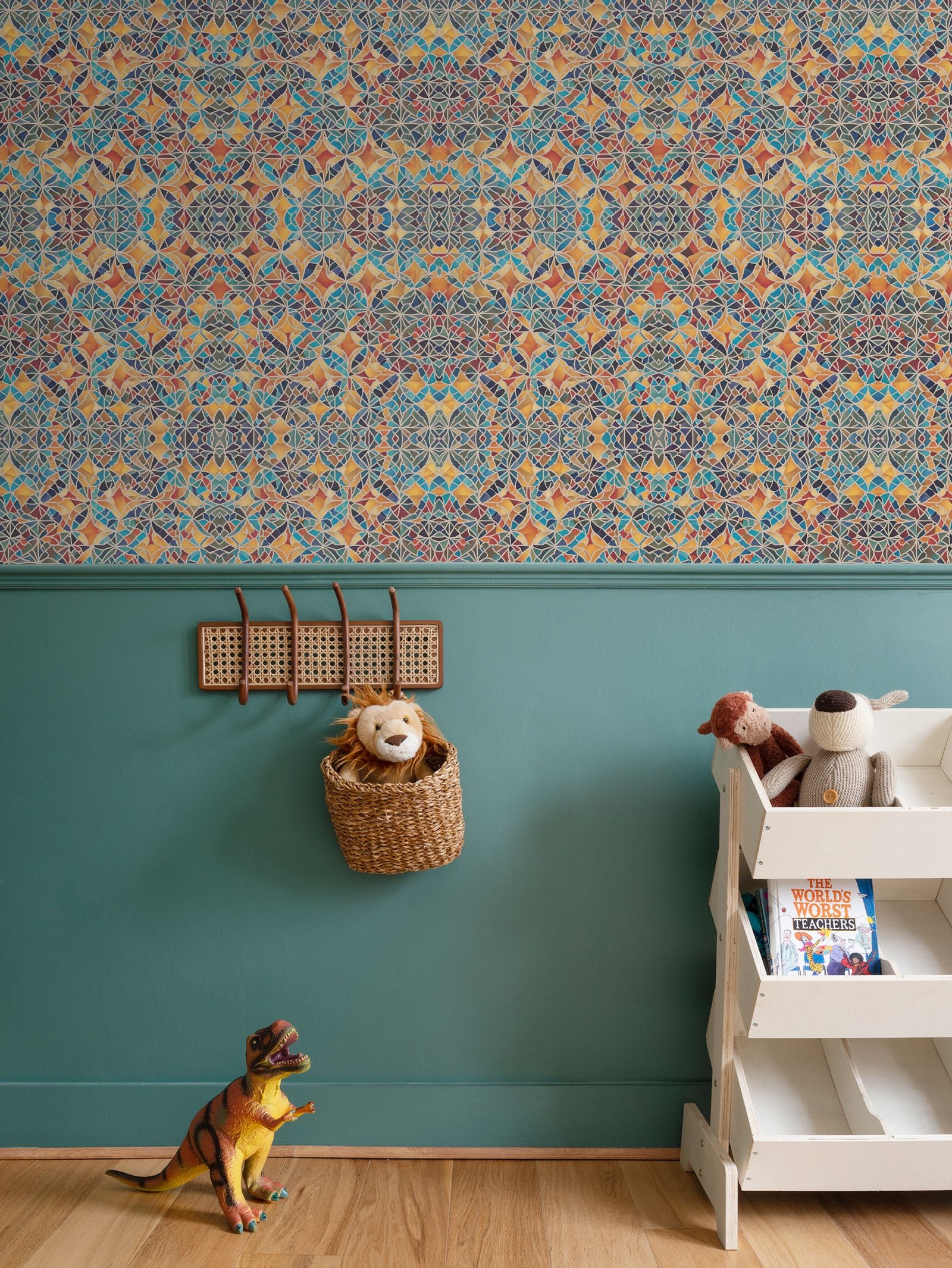 Self-Adhesive Wallpaper | Moroccan Mosaics | S24605 - Self-Adhesive Wallpaper | Moroccan Mosaics | S24605 - Sisuverse