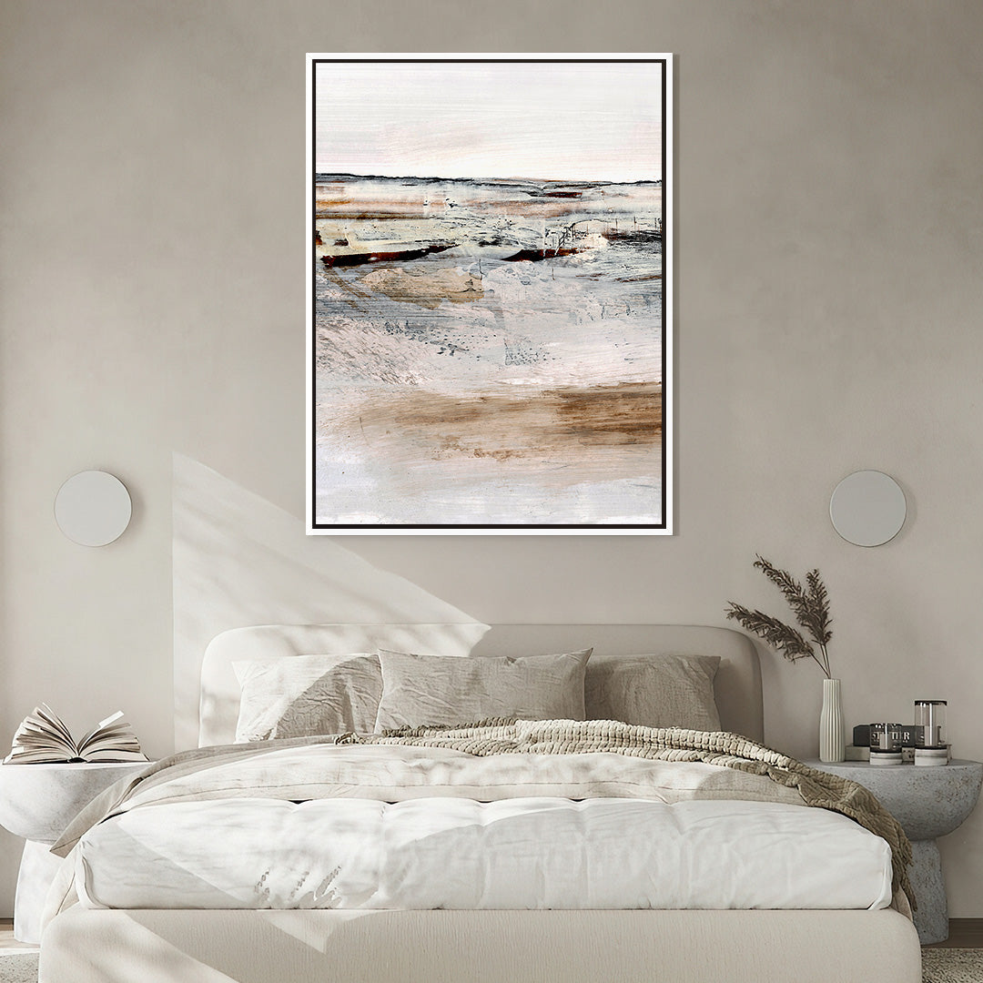 August Framed Printed Canvas | S251331