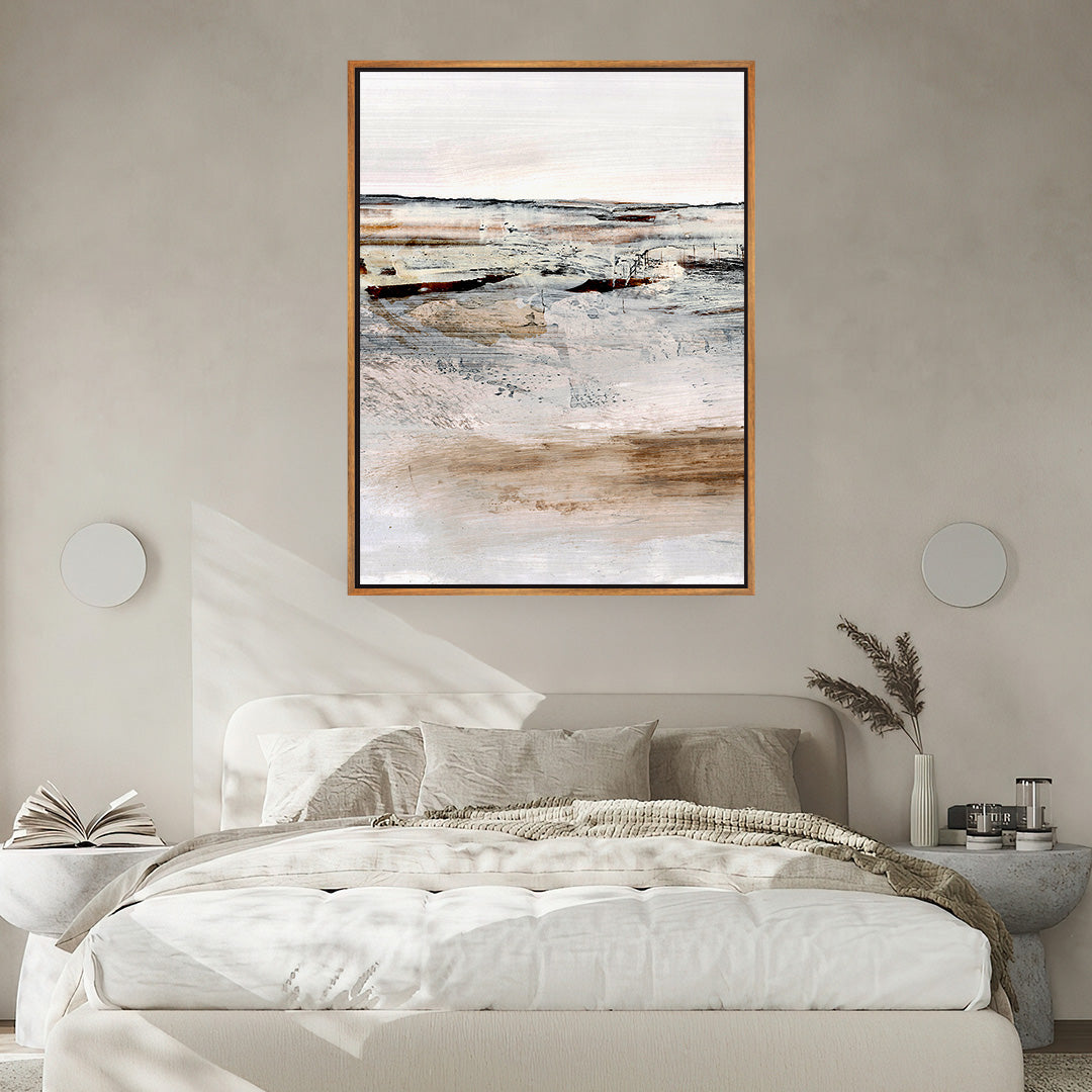 August Framed Printed Canvas | S251331