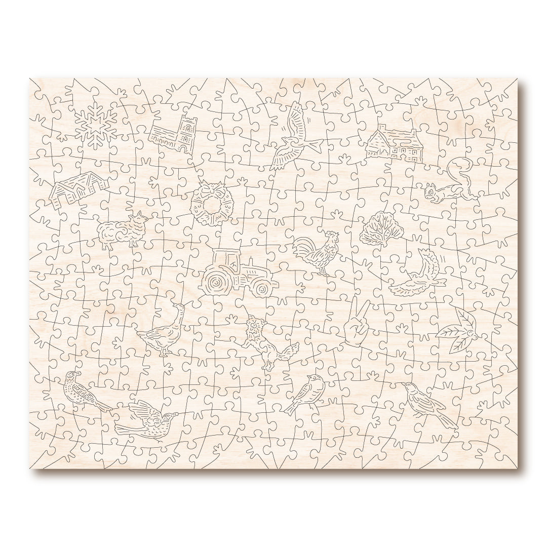 Winter Farm Scene  | S251280