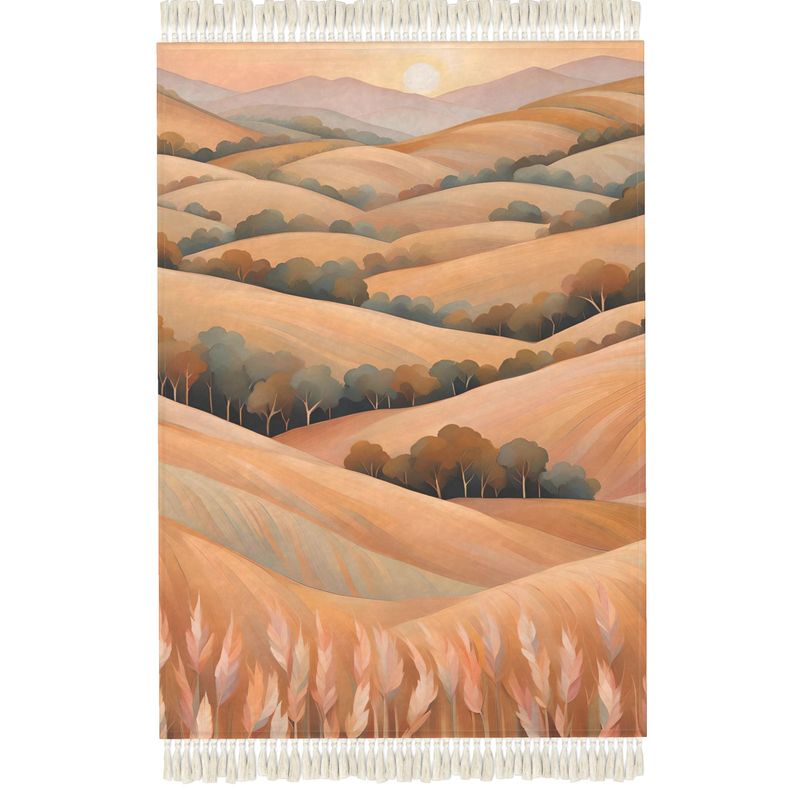 Designer Rug | Golden Dawn Over Tuscany | S3006