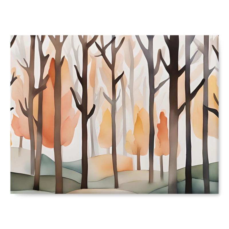 Designer Chopping Board | Woodland Canopy | S3041