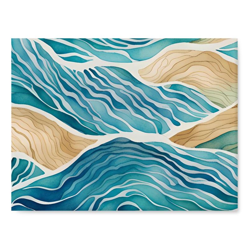 Designer Chopping Board |Water Ripples| S3037