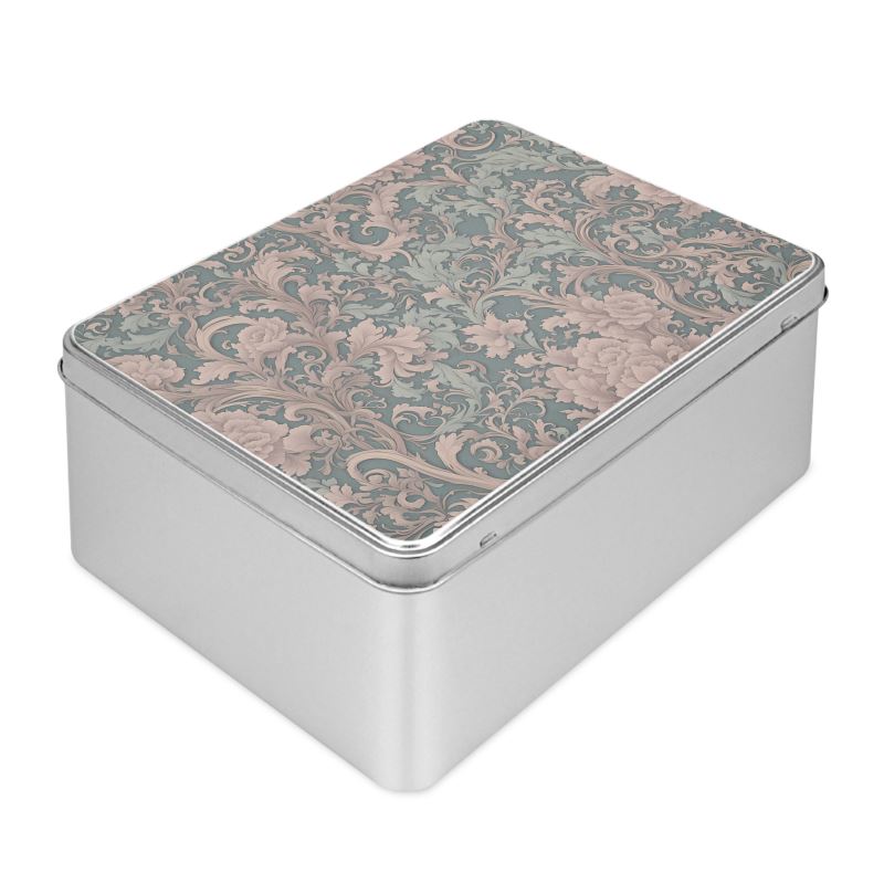 Rococo Swirls |Designer Metal Tin  | S3131