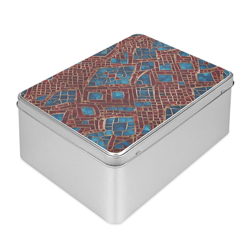 Byzantine Mosaic|  Designer Metal Tin  |  S3136