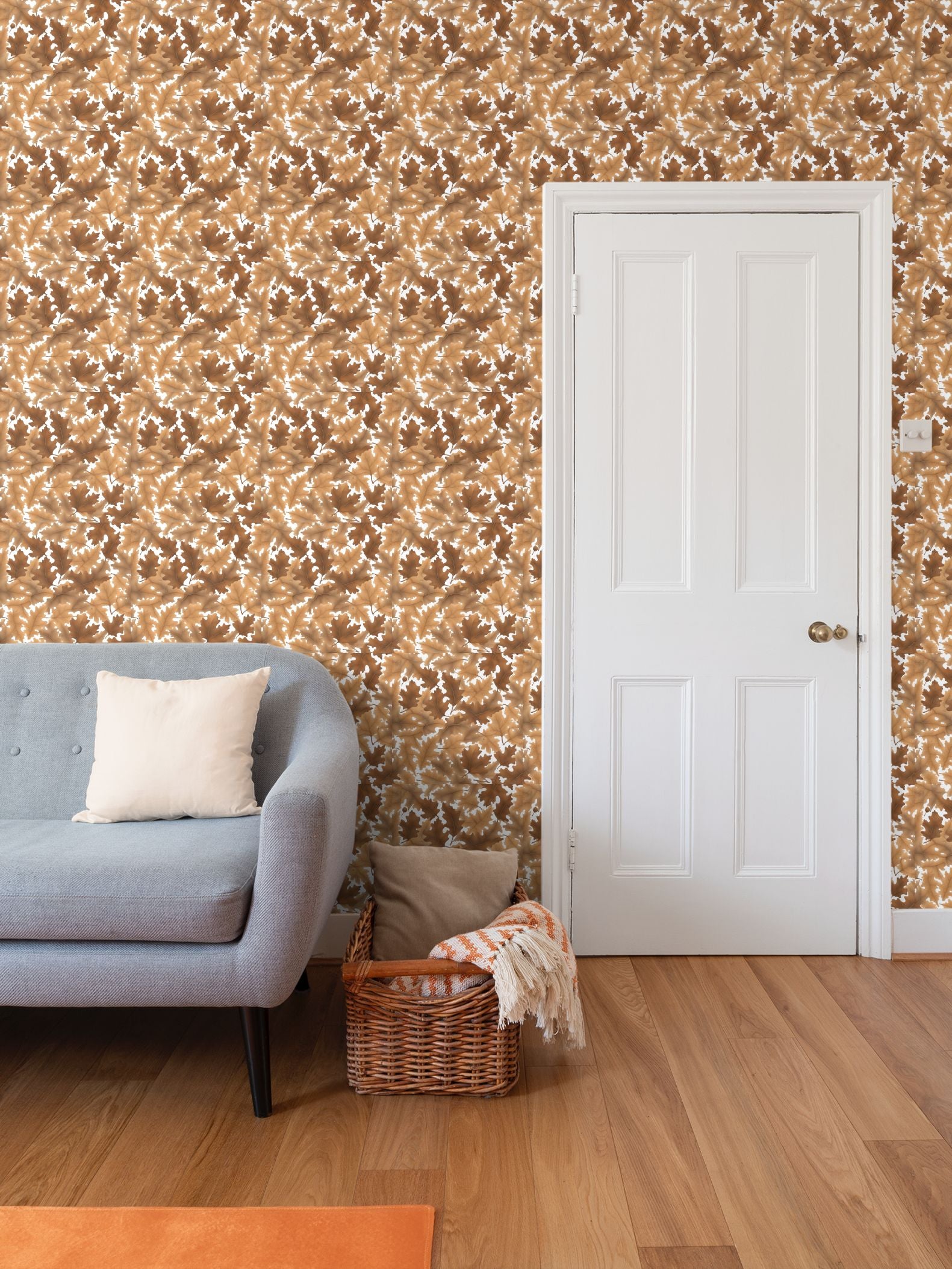 Self-Adhesive Wallpaper |Autumn Oak Canopy | S25116