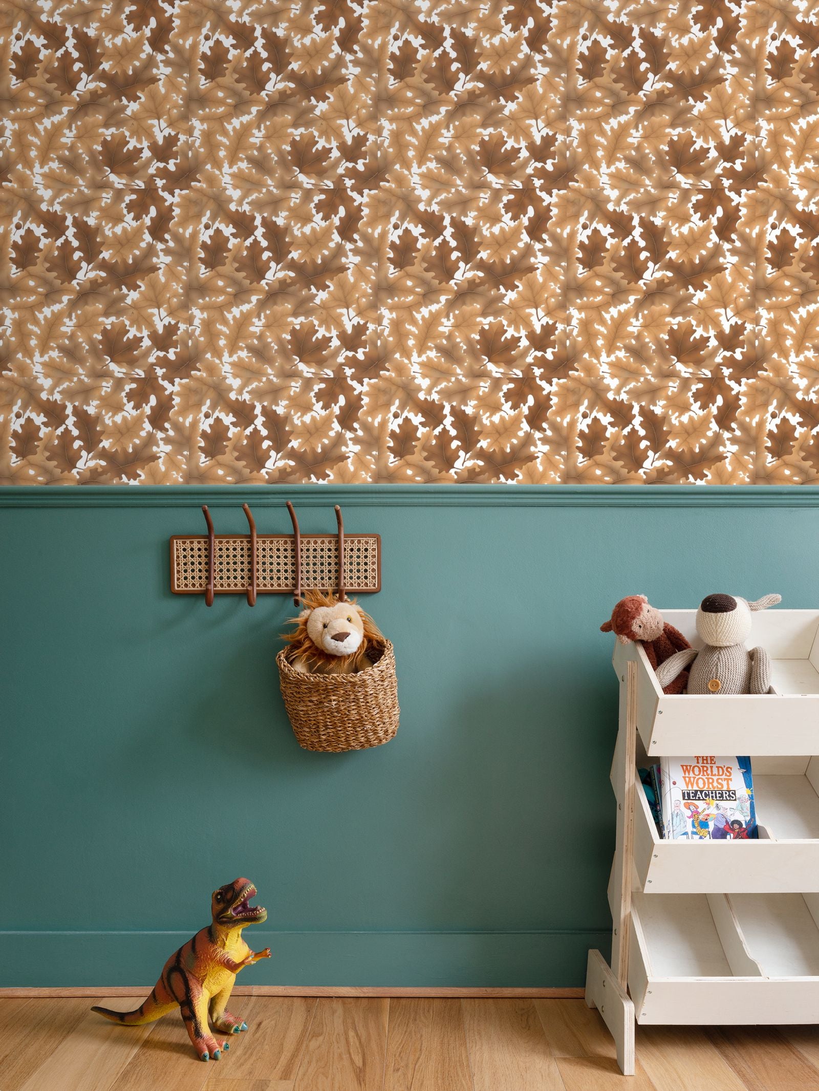 Self-Adhesive Wallpaper |Autumn Oak Canopy | S25116