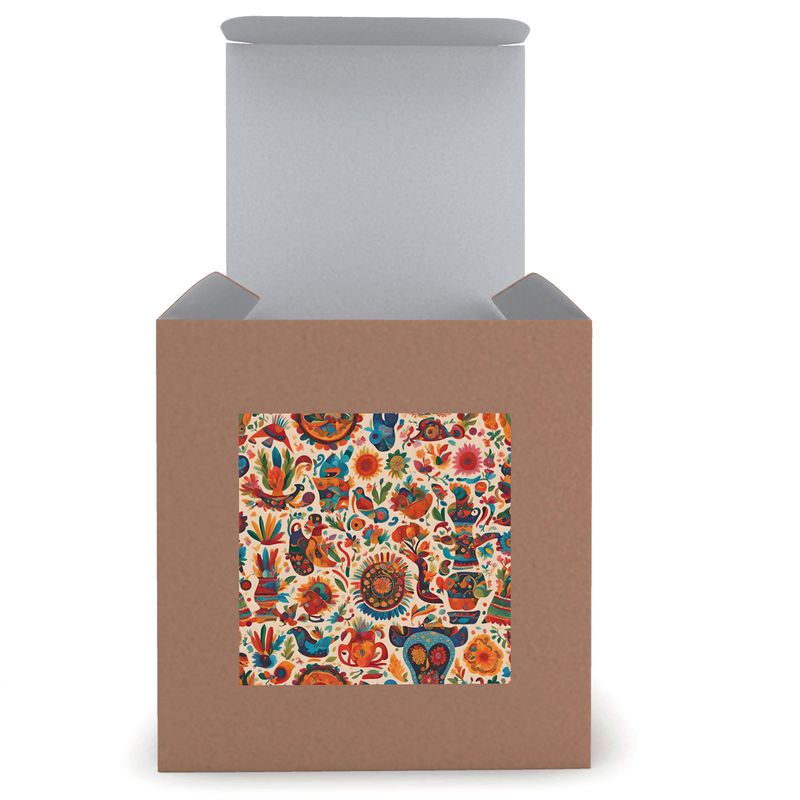 Candle in Glass |Mexican Folk Art | S25169
