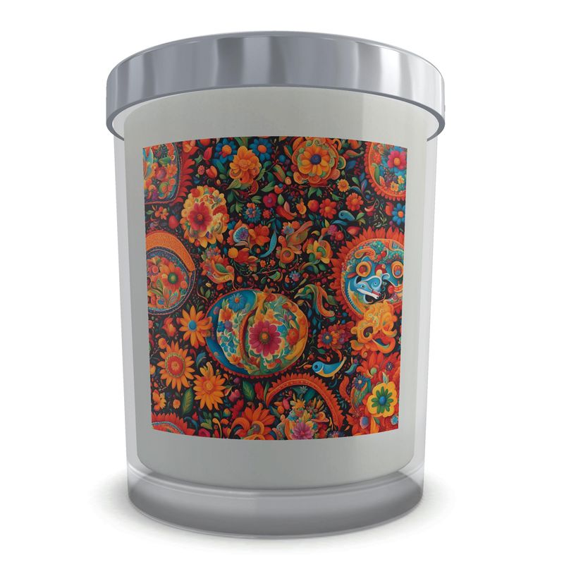 Candle in Glass |Mexican Folk Art | S25170