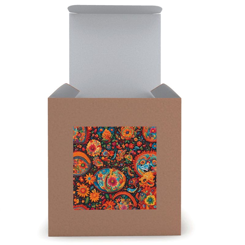 Candle in Glass |Mexican Folk Art | S25170