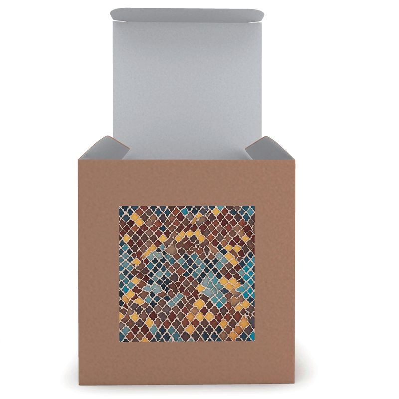 Candle in Glass | Moroccan Mosaics | S25171