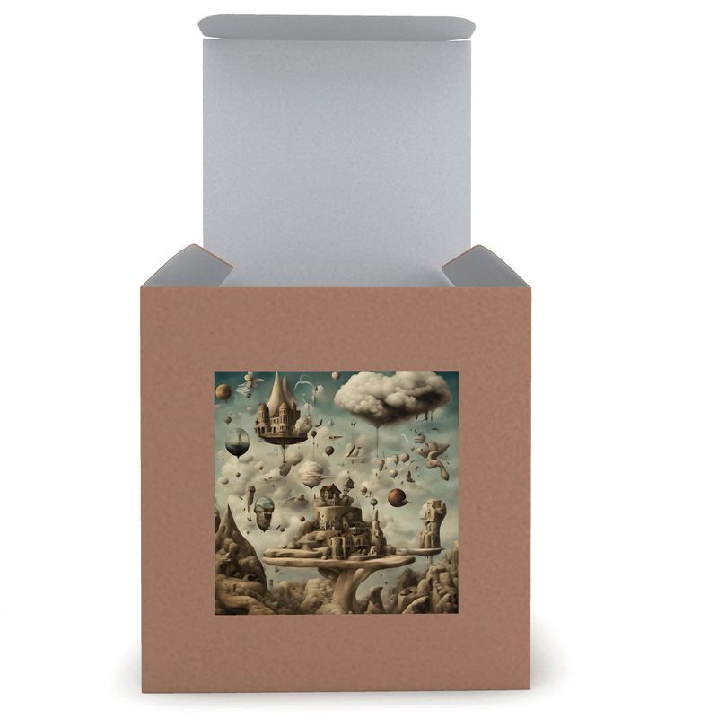 Candle in Glass |Surrealist Dreamscape| S25172