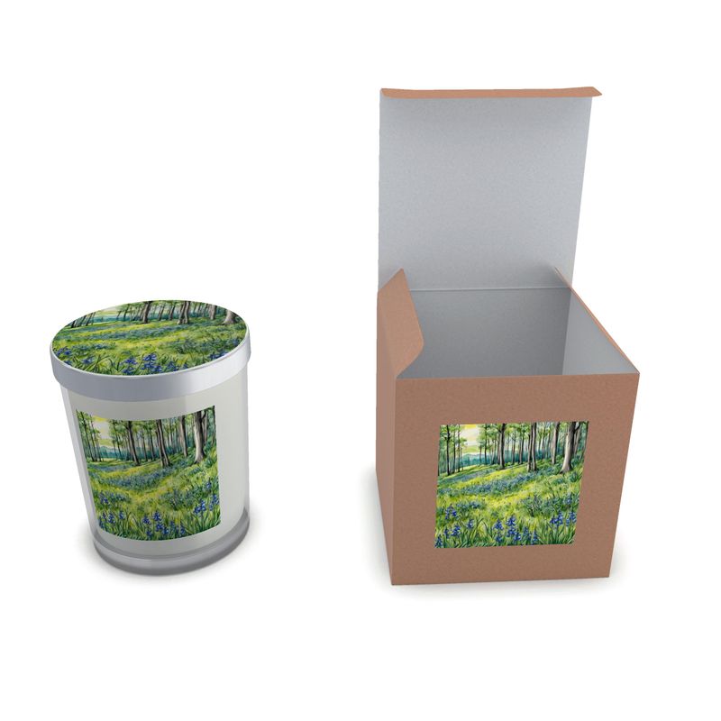 Candle in Glass |Wild Bluebells| S25173