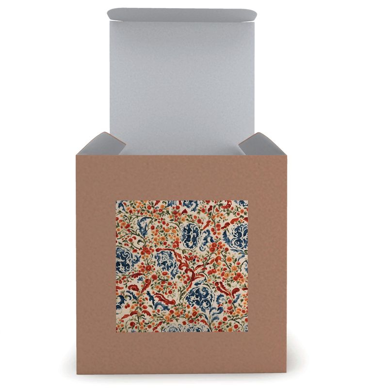 Candle in Glass |Mediterranean summer florals| S25175