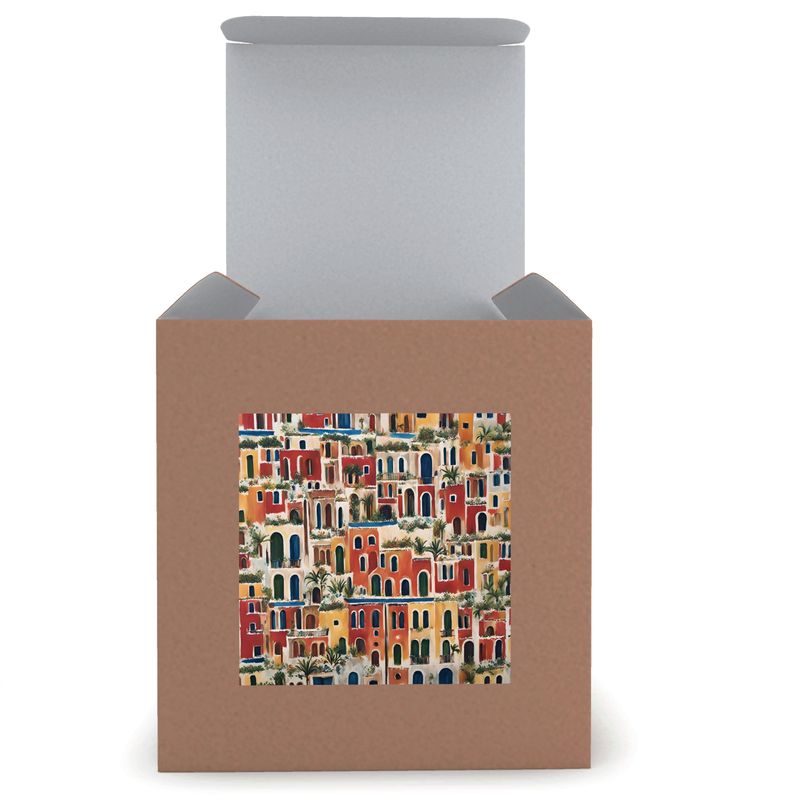 Candle in Glass |Mediteerranean Summer Florals| S25165