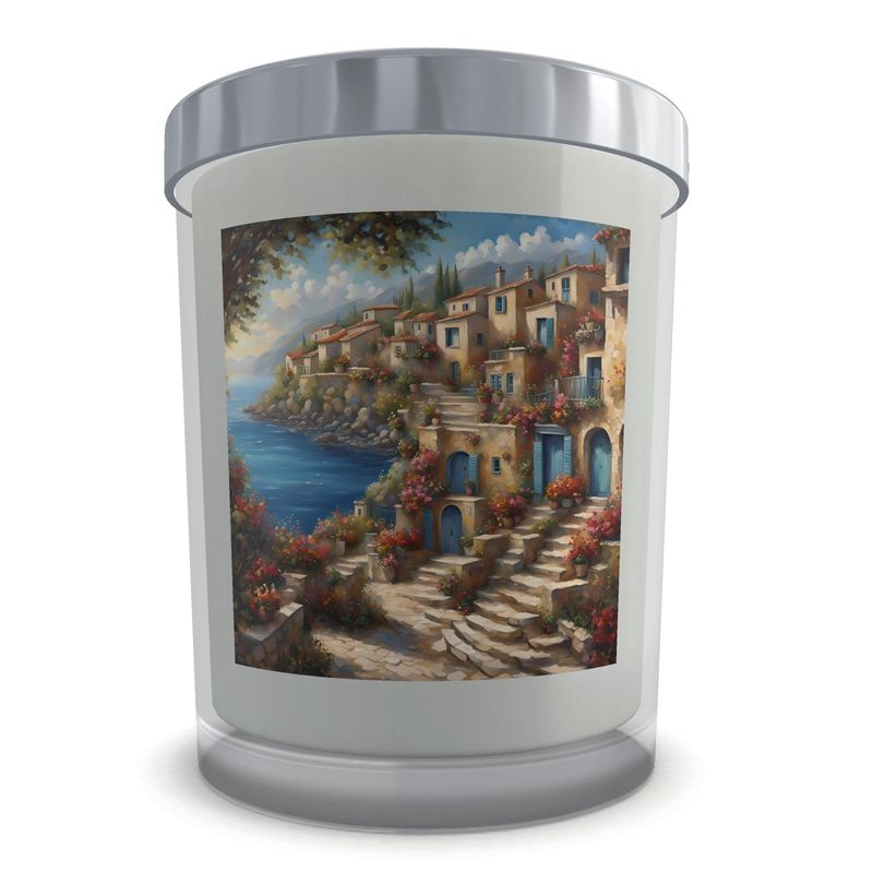 Candle in Glass | Mediterranean Village | S25176