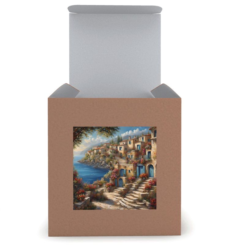 Candle in Glass | Mediterranean Village | S25176