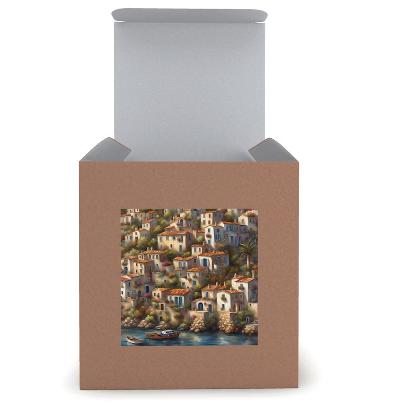 Candle in Glass | Mediterranean Village | S25177