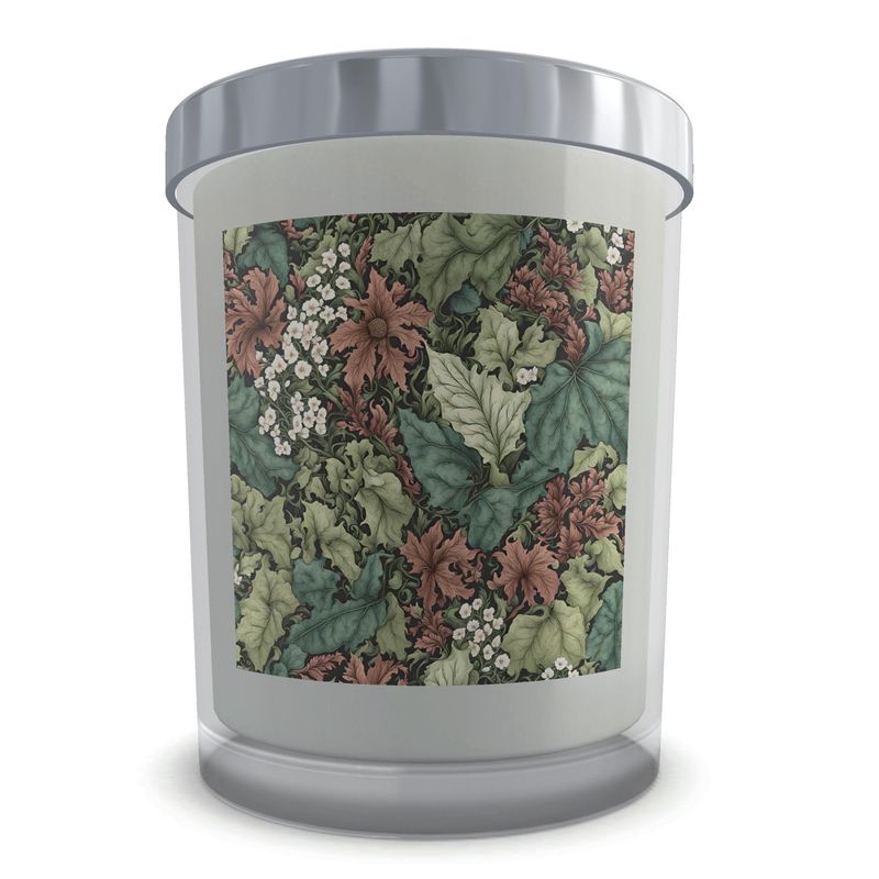 Candle in Glass |Autumn Scene | S25179