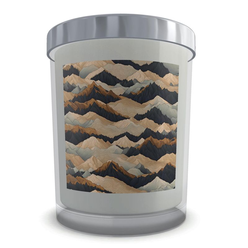 Candle in Glass |Autumn Scene | S25180