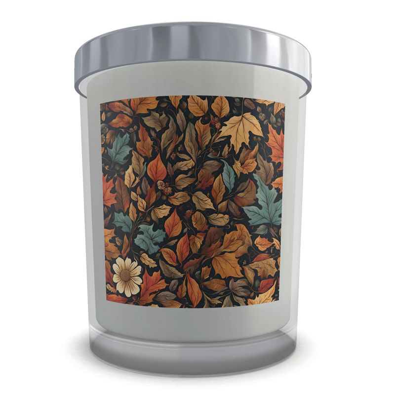 Candle in Glass |Autumn Scene | S25181