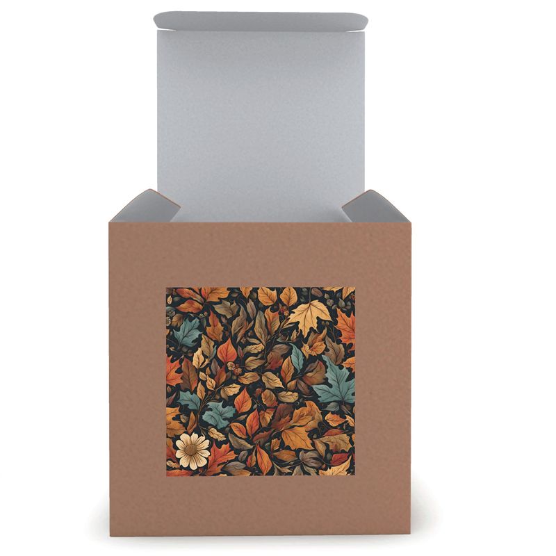 Candle in Glass |Autumn Scene | S25181