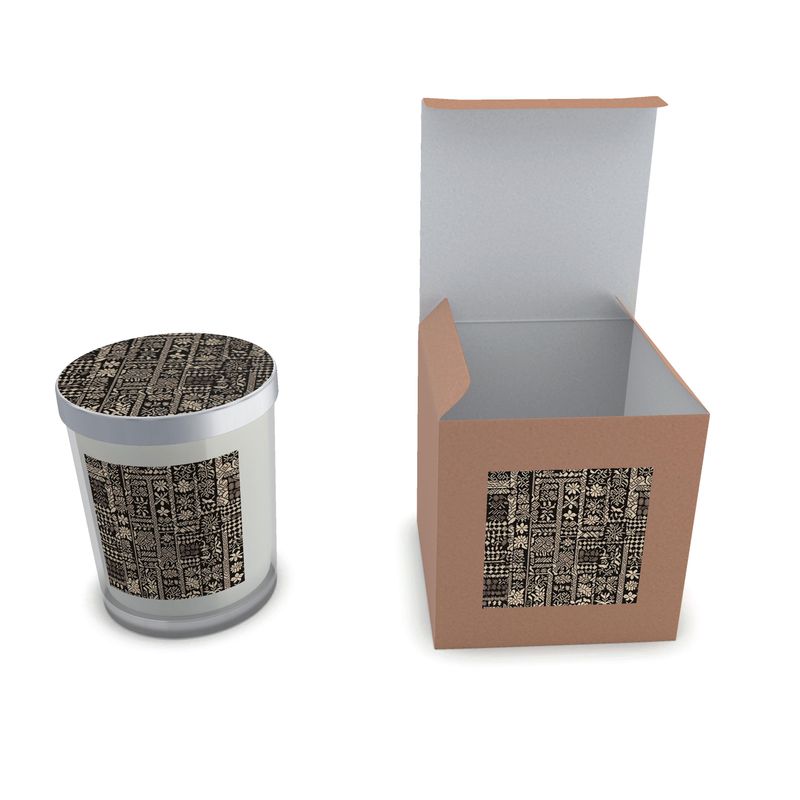 Candle in Glass |Nordic Weave | S25183
