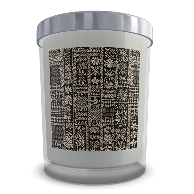 Candle in Glass |Nordic Weave | S25183