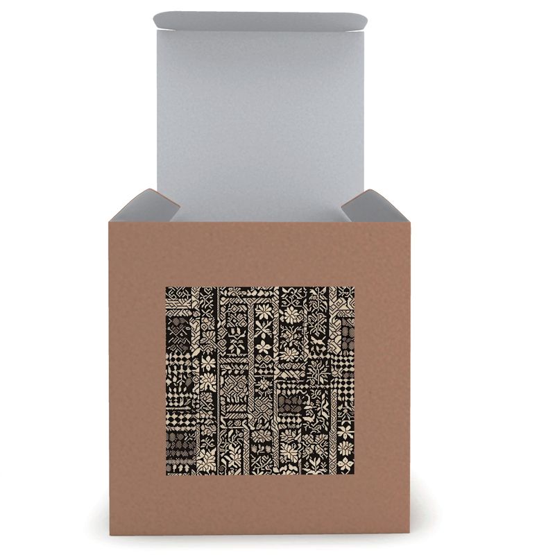Candle in Glass |Nordic Weave | S25183