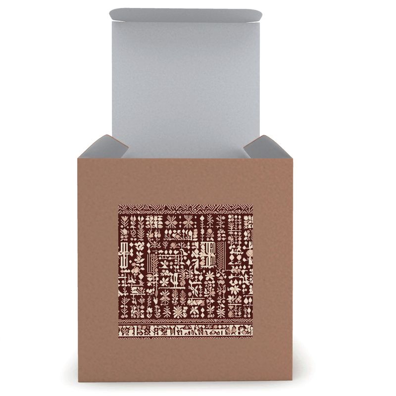 Candle in Glass |Nordic Weave | S25184