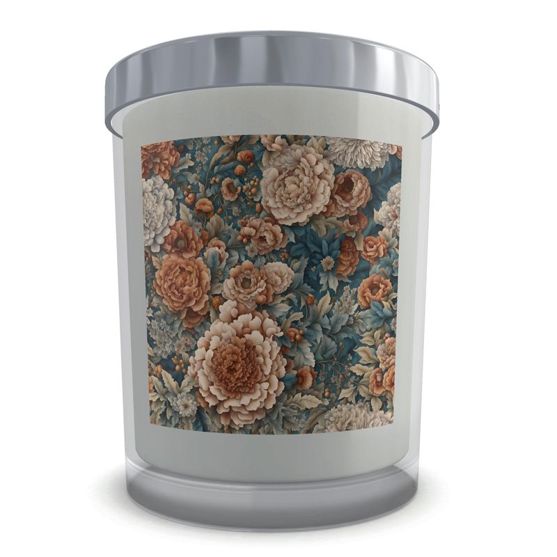 Candle in Glass | Flowers & Birdies | S25188