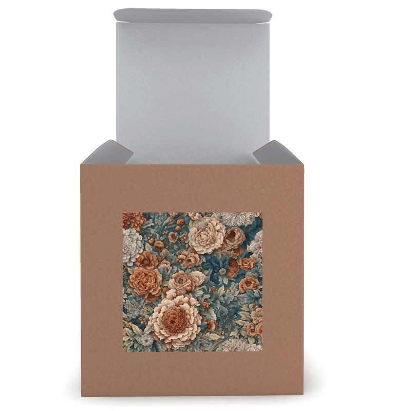 Candle in Glass | Flowers & Birdies | S25188