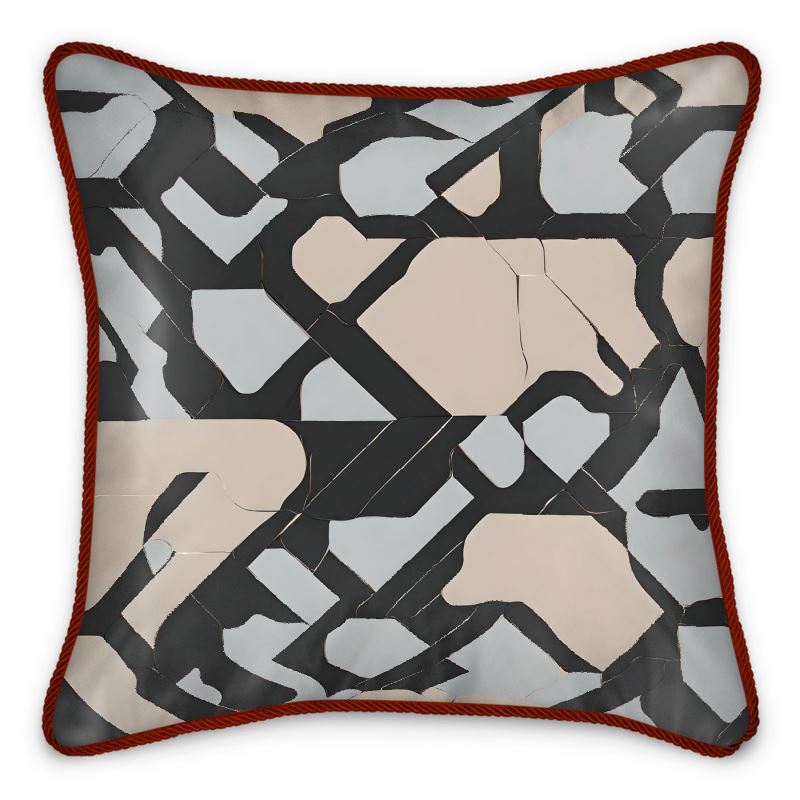 Silk Cushions |Abstract Milan| S25250
