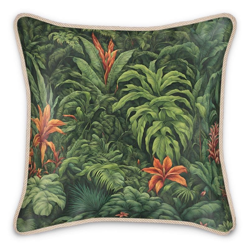 Silk Cushions |Tropical Jungle | S25252